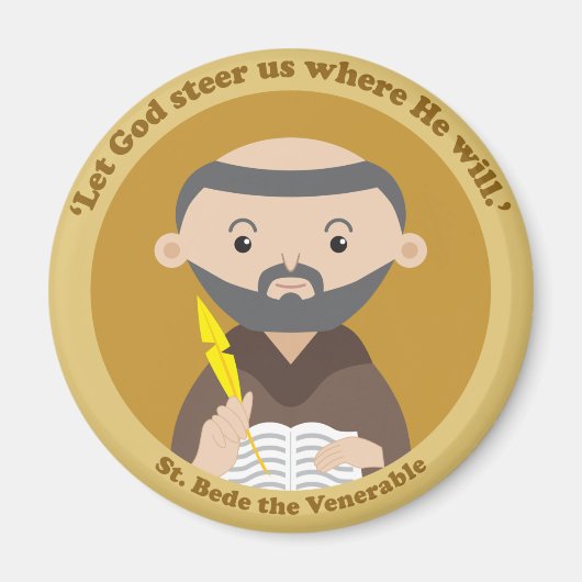 St. Bede the Venerable Magnet (Vorne)