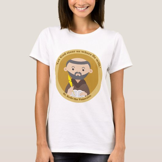 St. Bede the Venerable T-Shirt (Vorderseite)