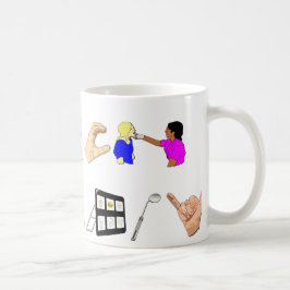 St. bei der Arbeit Kaffeetasse