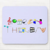 St. bei der Arbeit Mousepad (Vorne)