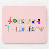 St. bei der Arbeit Mousepad (Vorne)