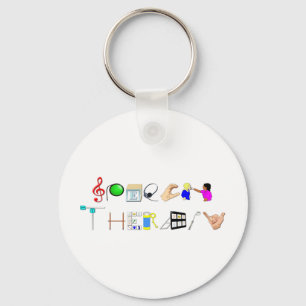 St. bei der Arbeit Schlüsselanhänger