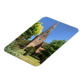 St Benedict Biscop Kirche Wombourne Staffordshire Magnet (Linke Seite)