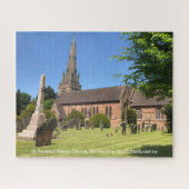 St Benedict Biscop Kirche Wombourne Staffordshire Puzzle (Horizontal)