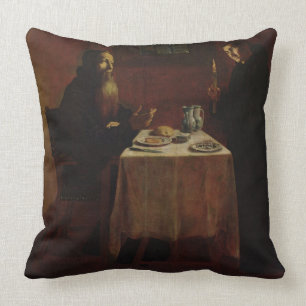 St. Benedict, der St. Maur segnet Kissen