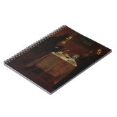 St. Benedict, der St. Maur segnet Notizblock (Linke Seite)