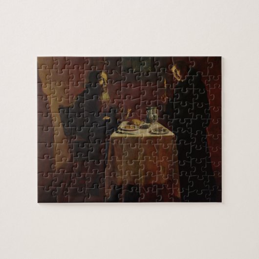 St. Benedict, der St. Maur segnet Puzzle (Horizontal)
