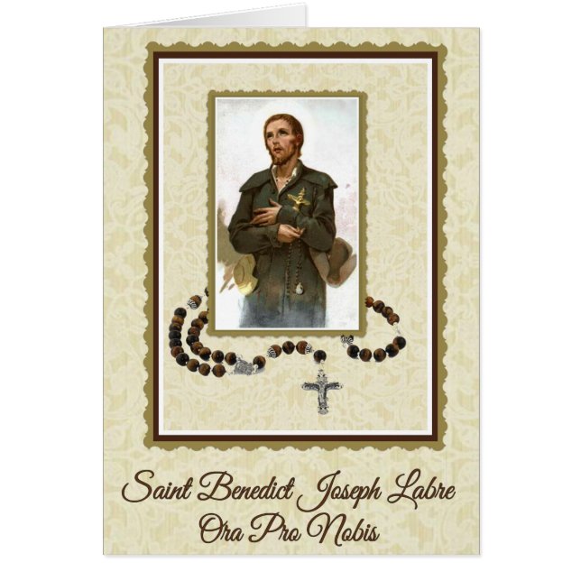 St. Benedict Joseph Labre Rosary (Vorne)