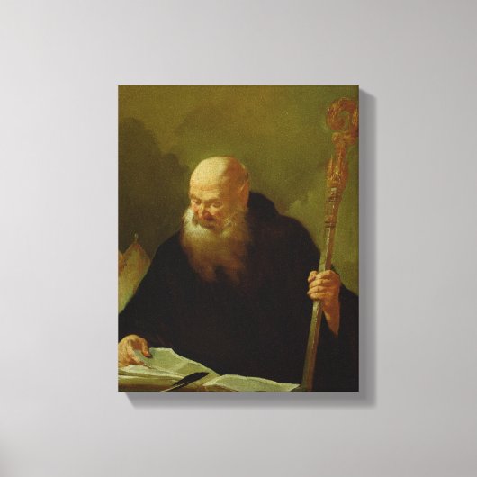 St. Benedict Leinwanddruck (Vorderseite)