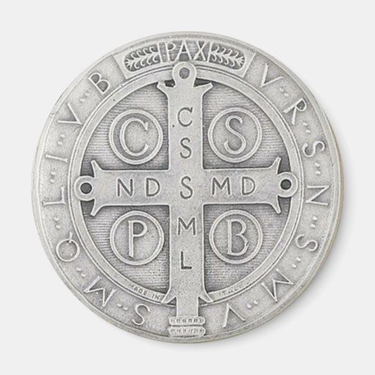 St Benedict Magnet (Vorne)