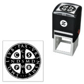 St. Benedict Medal Design Permastempel (Beispiel)