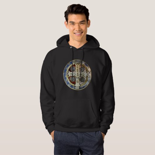 St Benedict Medal Sweatshirt (Vorne ganz)