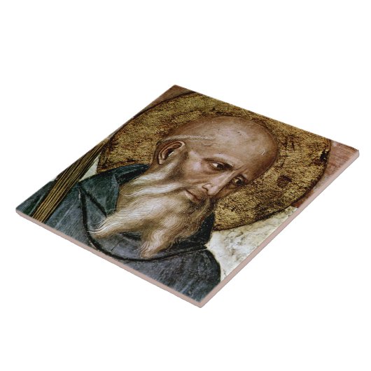 St. Benedict von Nursia Fliese (Seite)