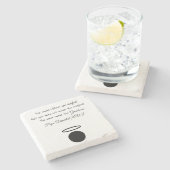 St. Benedict XVI Quote Untersetzer (Seitenansicht)