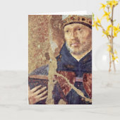 St. Benedikt Detail: Antonello Da Messina Karte (Gelbe Blume)