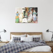 St. Benedikt Empfang Leinwanddruck (Insitu (Schlafzimmer))