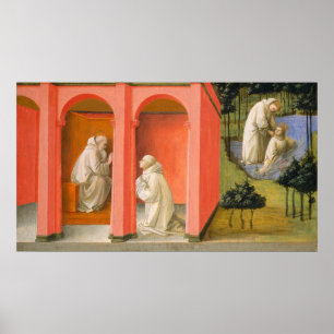 St. Benedikt - Filippino Poster