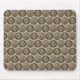 St. Benedikt-Medaillon-Mauspad Mousepad