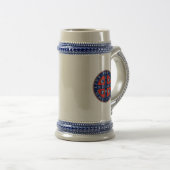 St. Benedikt Medal Design Bierglas (VorderseiteRechts)