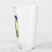 St. Benedikt von Nursia Abt. von Monte Cassino Glas (Links)