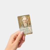 St. Benedikt von Nursia (JM 07; Stil 1) Ausweis (Handheld)