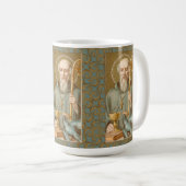 St. Benedikt von Nursia (JM 07; Stil 3) Kaffeetasse (VorderseiteRechts)