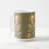 St. Benedikt von Nursia (JM 07; Stil 3) Kaffeetasse (Vorderseite Links)