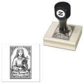 St. Bernadette Katholische Briefmarke Gummistempel (Stempel)