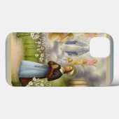St. Bernadette Lourdes Katholische Selige Jungfrau Case-Mate iPhone Hülle (Rückseite (Horizontal))