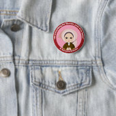 St. Bernadette Soubirous Button (Beispiel)