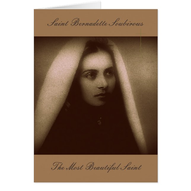 St. Bernadette Soubirous Der schönste Heilige (Vorne)