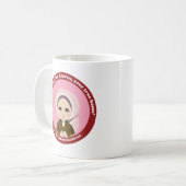 St. Bernadette Soubirous Kaffeetasse (Vorderseite Links)