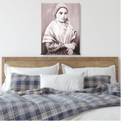 St. Bernadette Soubirous Leinwanddruck (Insitu (Schlafzimmer))
