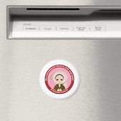 St. Bernadette Soubirous Magnet (In Situ (Geschirrspüler))