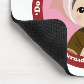 St. Bernadette Soubirous Mousepad (Ecke)