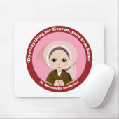 St. Bernadette Soubirous Mousepad (Mit Mouse)