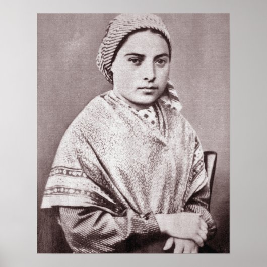St. Bernadette Soubirous Poster (Vorne)