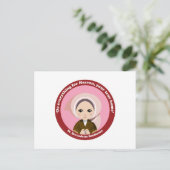 St. Bernadette Soubirous Postkarte (Stehend Vorderseite)