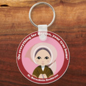 St. Bernadette Soubirous Schlüsselanhänger (Vorderseite)