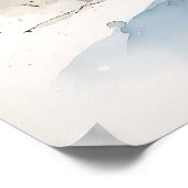 St. Bernard - Dog Art Print Poster (Ecke)