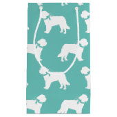 St. Bernard Dog Puppy Kleine Geschenktüte (Vorderseite)