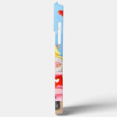 St. Bernard Dog Valentine's Day Lkw Herz Case-Mate iPhone Hülle (Rückseite / Links)