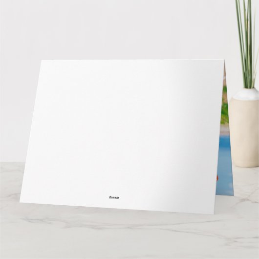 St. Bernard Dog Valentine's Day Lkw Herz Karte (Rückseite)