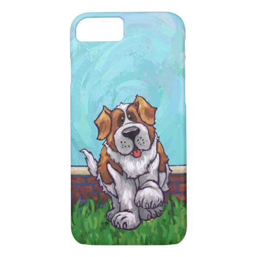 St. Bernard Electronics Case-Mate iPhone Hülle (Rückseite)