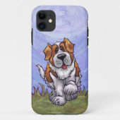 St. Bernard Electronics Case-Mate iPhone Hülle (Rückseite)