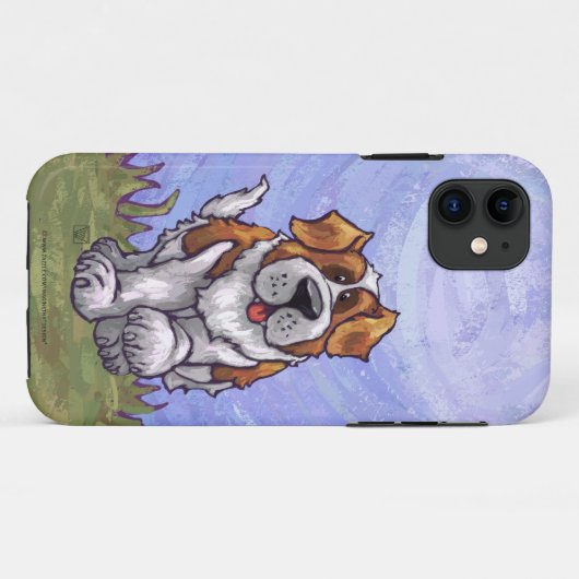 St. Bernard Electronics Case-Mate iPhone Hülle (Rückseite (Horizontal))