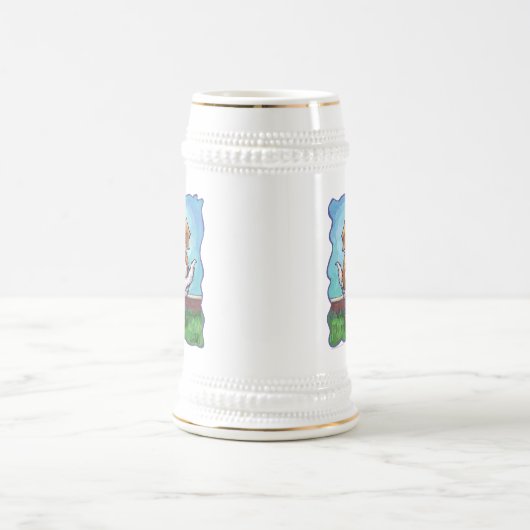 St. Bernard Geschenke & Accessoires Bierglas (Mittel)