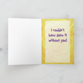 St. Bernard Geschenke & Accessoires Dankeskarte (Innenseite)