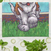 St. Bernard Geschenke & Accessoires Küchentuch (Gefaltet)