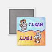 St. Bernard Geschenke & Accessoires Magnet (Vorderseite/Rückseite)